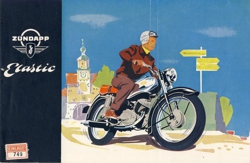 Zündapp motorrad elastic - zündapp, 200