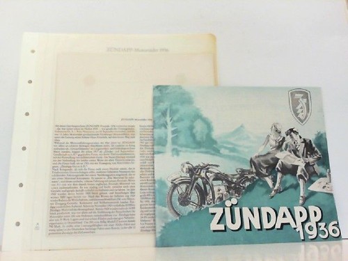 Zündapp motorräder 1936 - motorräder,