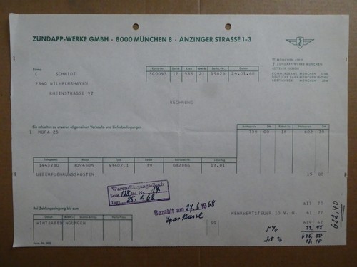 Zündapp mofa bergsteiger - , 25