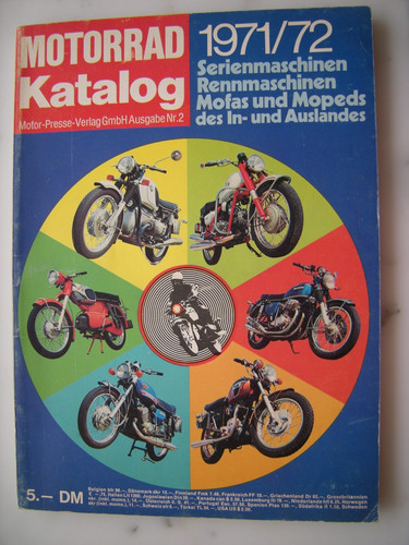 Motorrad katalog 1971 1972 - 1971,