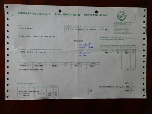 Zündapp mofa original - zx, 25