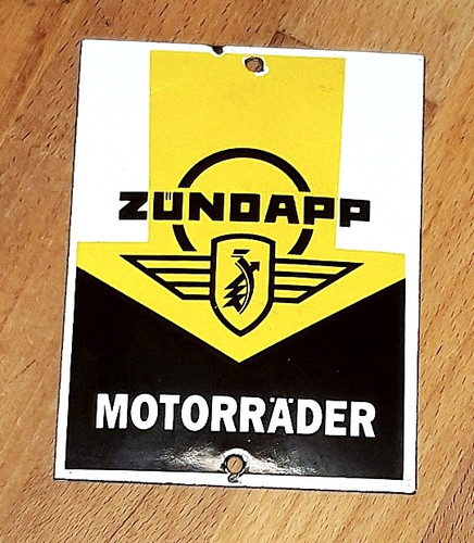Emailschild zündapp - -,