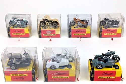 Schuco piccolo motorräder - schuco, in