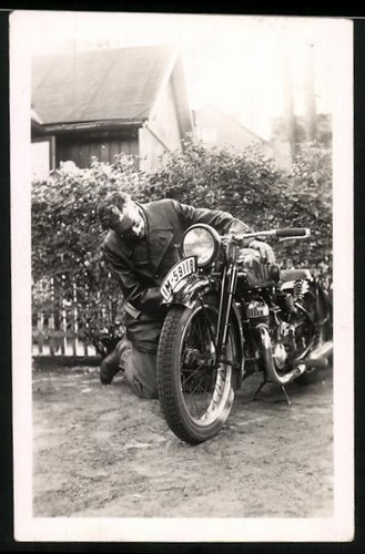 Fotografie mann repariert - mann,