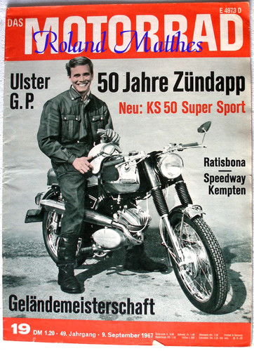 Das motorrad zündapp ks - motorrad, 19-67+zÜndapp