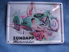 Blechschild Zündapp