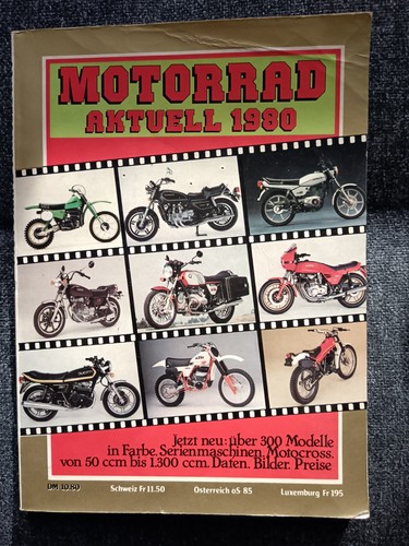 Motorrad aktuell 1980 - aktuell, katalog