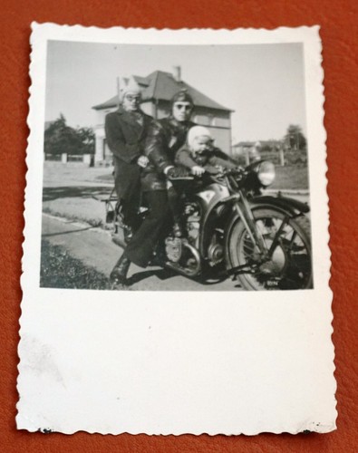 Altes privat foto - sw,