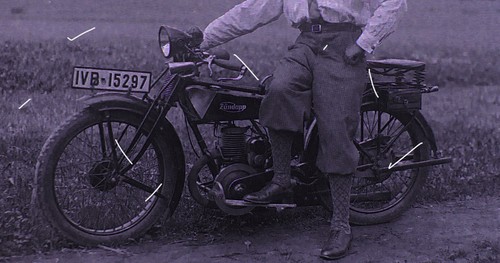 Zündapp motorrad wohl - motorrad, 1920