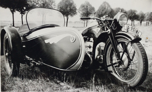 Foto oldtimer motorrad - foto,